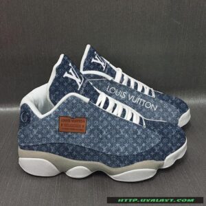 Louis Vuitton Glitter Air Jordan 13 Shoes