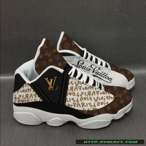 Louis Vuitton Golden Logo Air Jordan 13 Shoes Sneaker