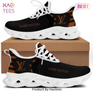 Louis Vuitton Orange Logo White Max Soul Shoes Luxury Brand Gifts For Men Women