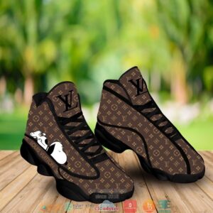 Louis Vuitton Snoopy Air Jordan 13 Shoes