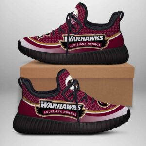 Louisiana Monroe Warhawks Yeezy Boost Shoes Sport Sneakers Yeezy Shoes