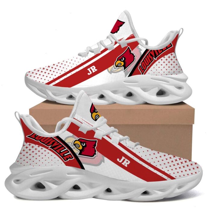 Louisville Cardinals Max Soul Sneaker Running Sport Shoes