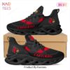 Louisville Cardinals NCAA Hot Black Mix Red Max Soul Shoes