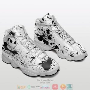 Love Jack Skellington Nightmare Before Christmas Air Jordan 13 Sneaker Shoes