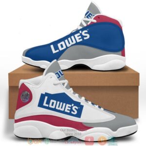 Lowes Logo Bassic Air Jordan 13 Sneaker Shoes