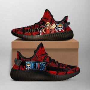 Luffy One Piece Yeezy Shoes Hg