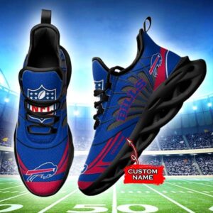 M7 NFL Buffalo Bills Max Soul Sneaker Custom Name Shoes 62