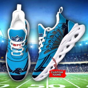 M7 NFL Carolina Panthers Max Soul Sneaker Custom Name Shoes 62