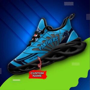 M7 NFL Carolina Panthers Max Soul Sneaker Custom Name Shoes 62