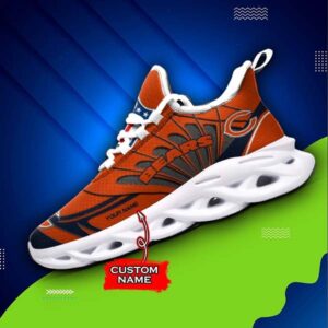 M7 NFL Chicago Bears Max Soul Sneaker Custom Name Shoes 62