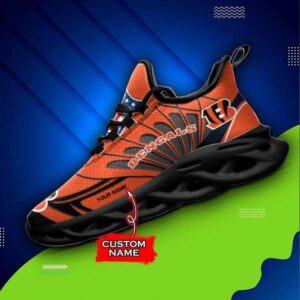 M7 NFL Cincinnati Bengals Max Soul Sneaker Custom Name Shoes 62