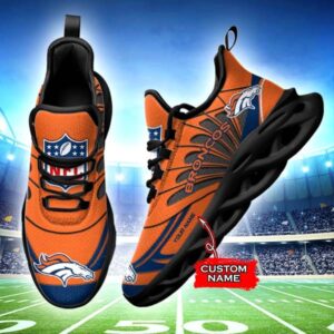 M7 NFL Denver Broncos Max Soul Sneaker Custom Name Shoes 62