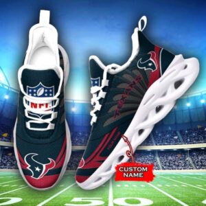 M7 NFL Houston Texans Max Soul Sneaker Custom Name Shoes 62