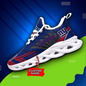 M7 NFL New York Giants Max Soul Sneaker Custom Name Shoes 62