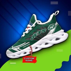 M7 NFL New York Jets Max Soul Sneaker Custom Name Shoes 62