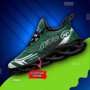 M7 NFL New York Jets Max Soul Sneaker Custom Name Shoes 62