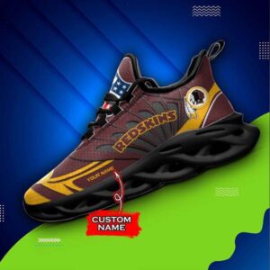 M7 NFL Washington Redskins Max Soul Sneaker Custom Name Shoes 62