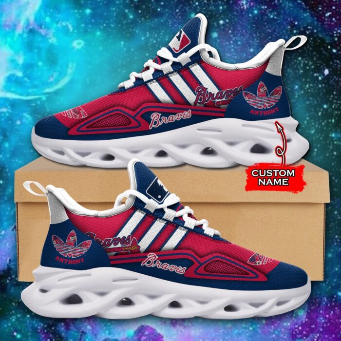 MLB Atlanta Braves Max Soul Sneaker Adidas Ver 4