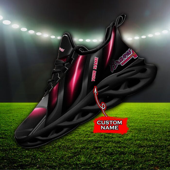 MLB Atlanta Braves Max Soul Sneaker Custom Name Ver 1