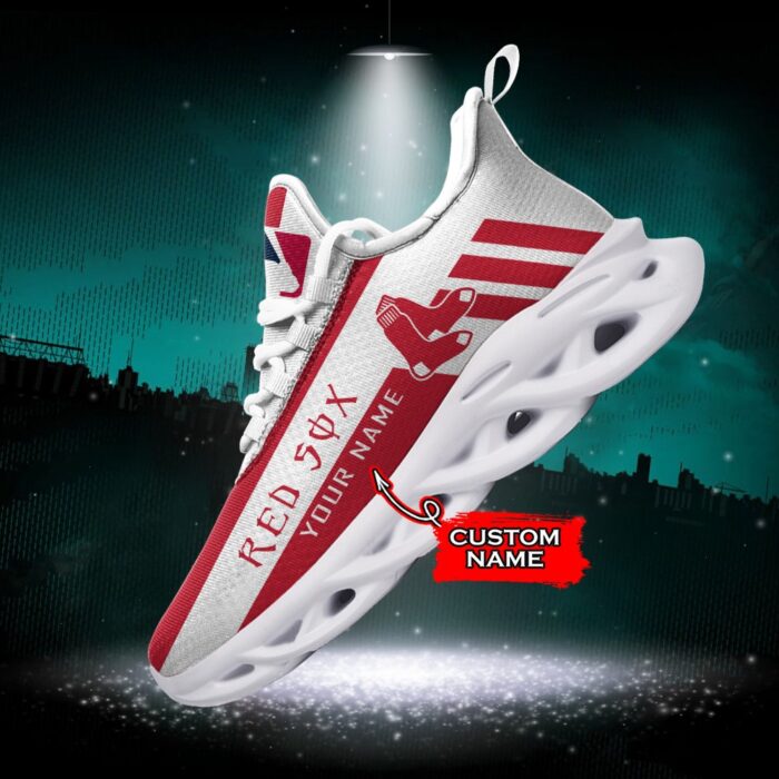 MLB Boston Red Sox Max Soul Sneaker Custom Name Style 1