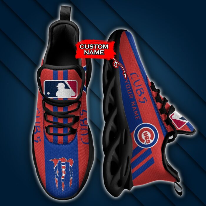 MLB Chicago Cubs Max Soul Sneaker Custom Name Style 1