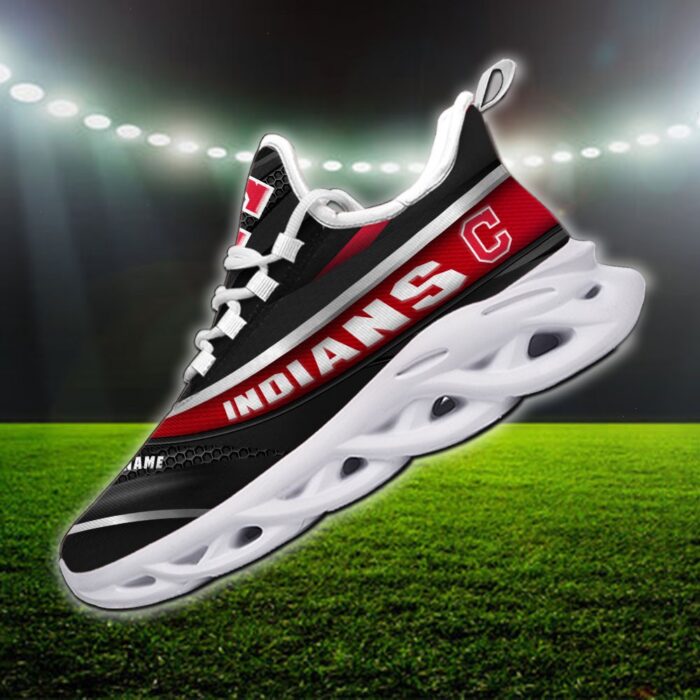 MLB Cleveland Indians Max Soul Sneaker Custom Name 94