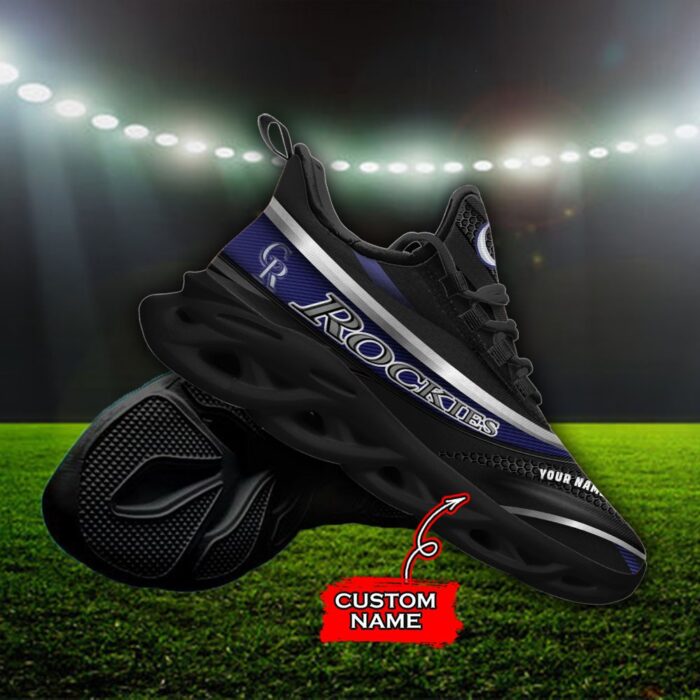 MLB Colorado Rockies Max Soul Sneaker Custom Name 94