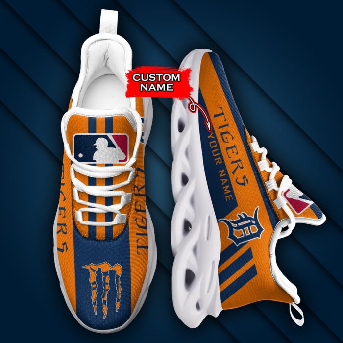 MLB Detroit Tigers Max Soul Sneaker Custom Name Style 1