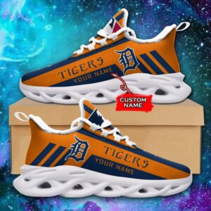 MLB Detroit Tigers Max Soul Sneaker Custom Name Style 1