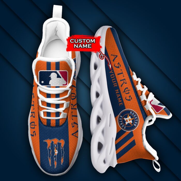 MLB Houston Astros Max Soul Sneaker Custom Name Style 1