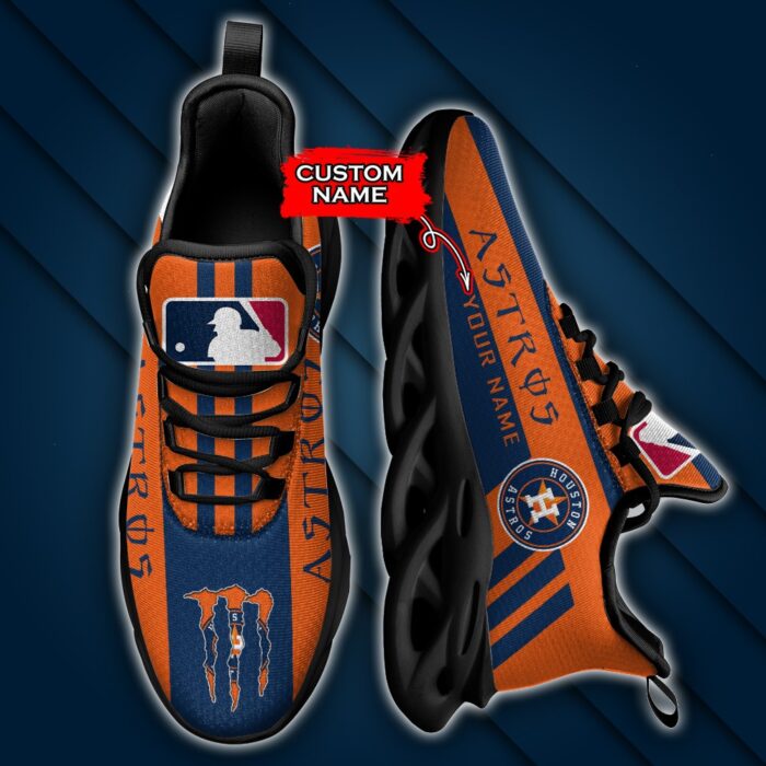 MLB Houston Astros Max Soul Sneaker Custom Name Style 1