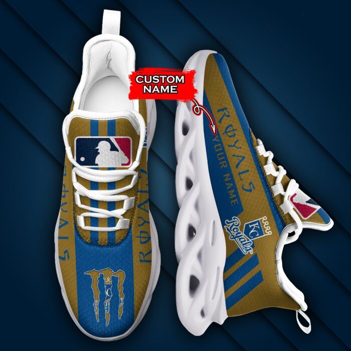 MLB Kansas City Royals Max Soul Sneaker Custom Name Style 1