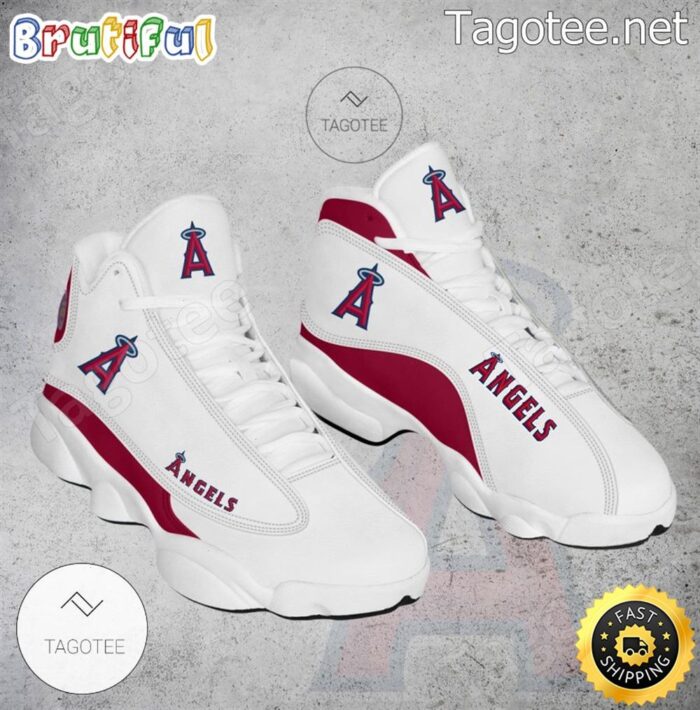 MLB Los Angeles Angels Logo Air Jordan 13 Shoes