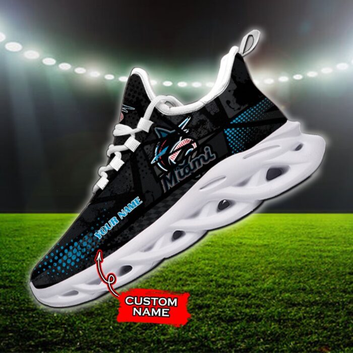 MLB Miami Marlins Max Soul Sneaker Custom Name 92