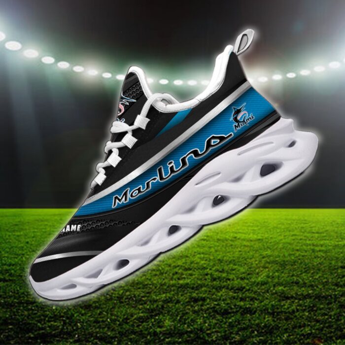 MLB Miami Marlins Max Soul Sneaker Custom Name 94