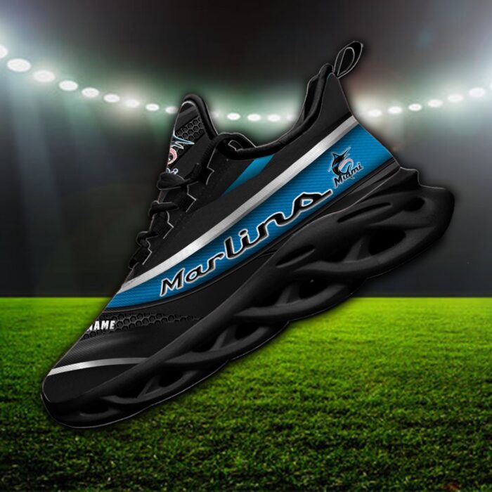 MLB Miami Marlins Max Soul Sneaker Custom Name 94