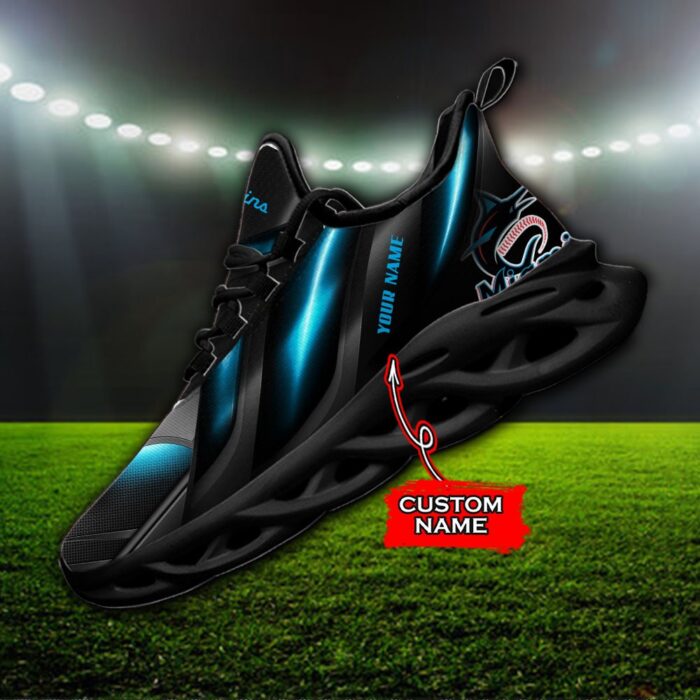 MLB Miami Marlins Max Soul Sneaker Custom Name Ver 1