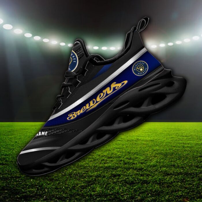 MLB Milwaukee Brewers Max Soul Sneaker Custom Name 94