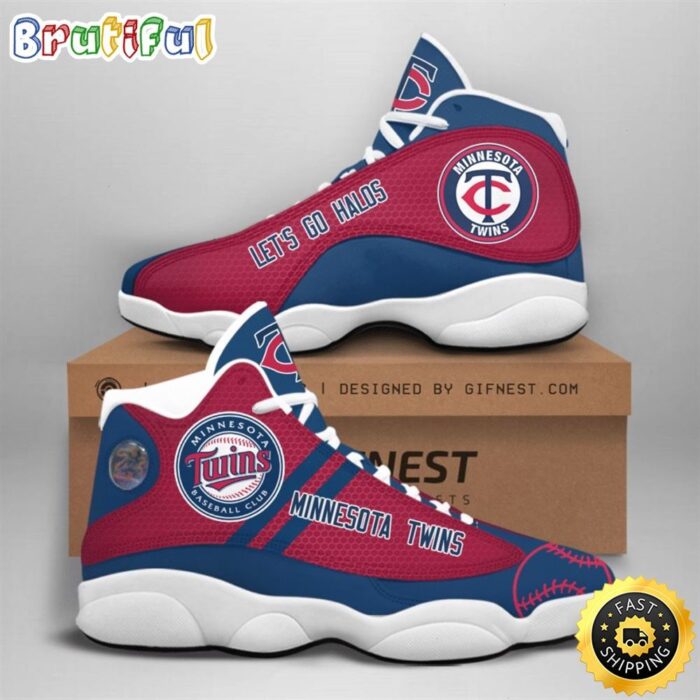 MLB Minnesota Twins Air Jordan 13 Shoes V4