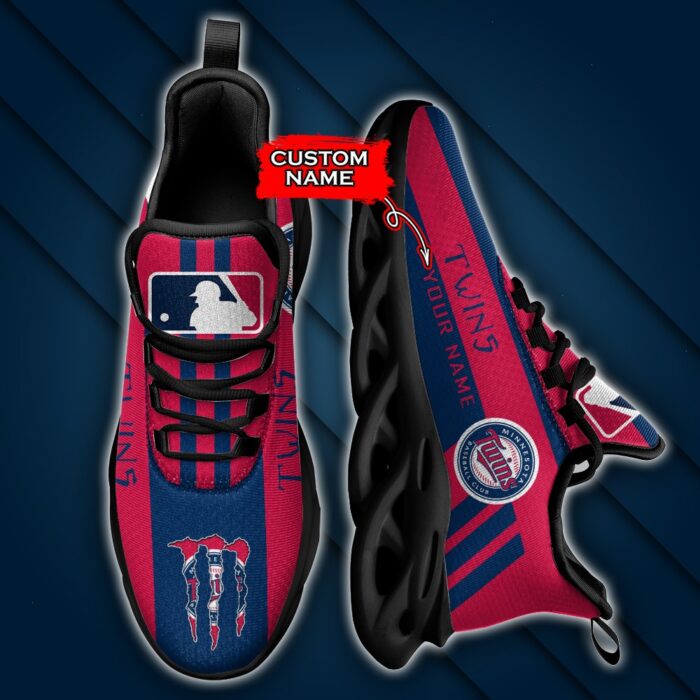 MLB Minnesota Twins Max Soul Sneaker Custom Name Style 1