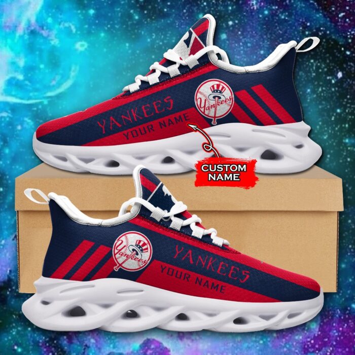 MLB New York Yankees Max Soul Sneaker Custom Name Style 1