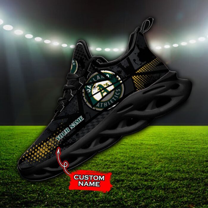 MLB Oakland Athletics Max Soul Sneaker Custom Name 92