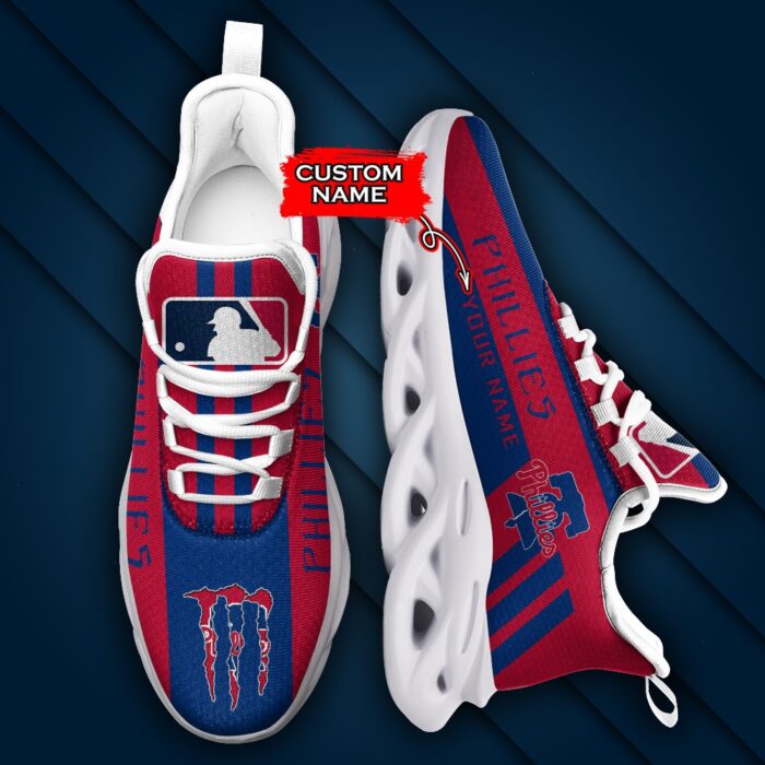 MLB Philadelphia Phillies Max Soul Sneaker Custom Name Style 1