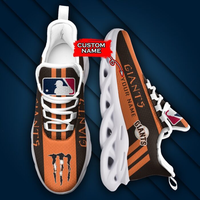 MLB San Francisco Giants Max Soul Sneaker Custom Name Style 1