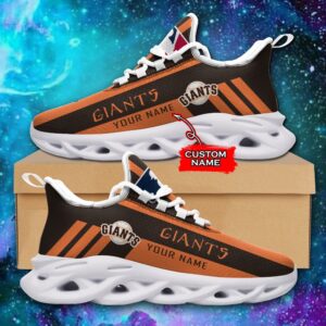 MLB San Francisco Giants Max Soul Sneaker Custom Name Style 1