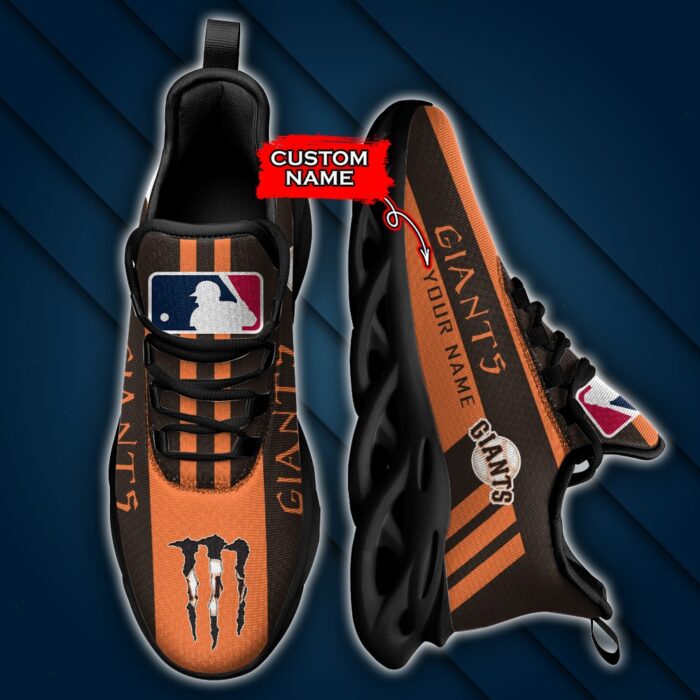 MLB San Francisco Giants Max Soul Sneaker Custom Name Style 1