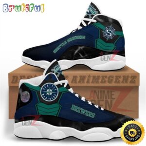 MLB Seattle Mariners Style Air Jordan 13 Shoes