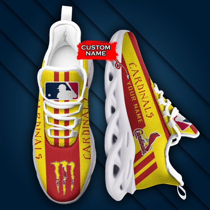 MLB St Louis Cardinals Max Soul Sneaker Custom Name Style 1