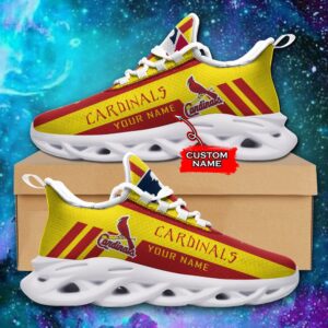 MLB St Louis Cardinals Max Soul Sneaker Custom Name Style 1