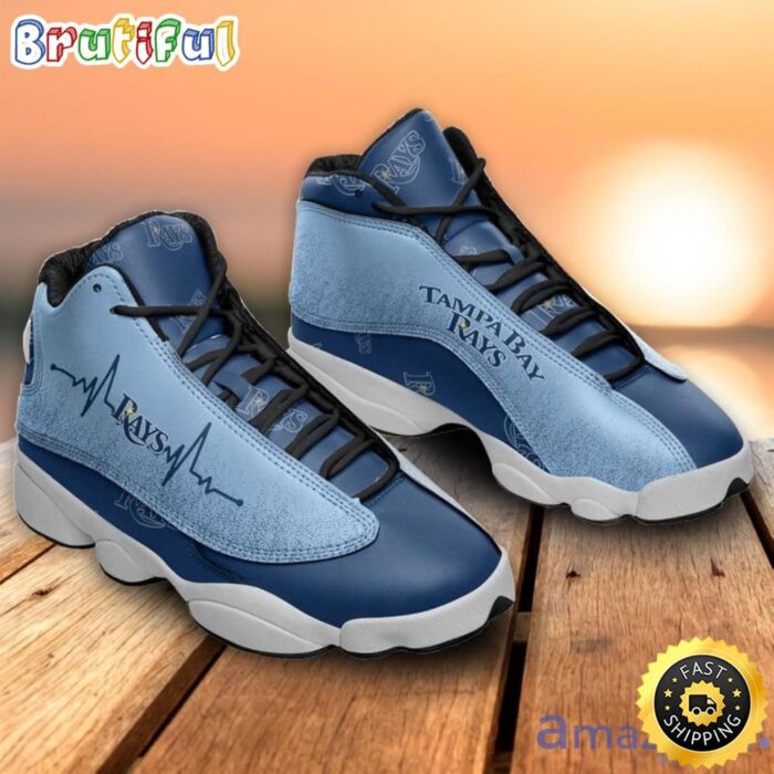 MLB Tampa Bay Rays Heartbeat Air Jordan 13 Shoes